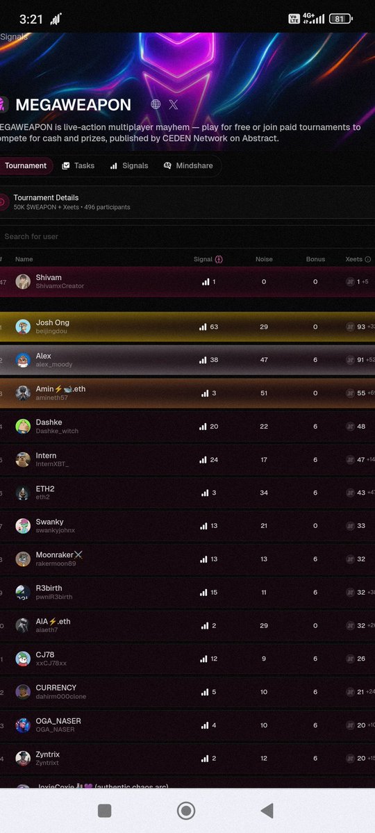 ShivamxCreator's tweet image. Most games make noise when they drop—
then vanish when the hype fades.

But @megaweapon isn’t built for that cycle.

It’s powered by CEDEN, a foundation for scalable ownership and a connected universe where every element fuels the next.

🎮 AR + VR will merge into truly immersive…