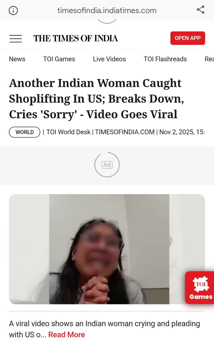 Sohan_RSB's tweet image. The girl is reportedly Indian. Even Indian media have reported this.