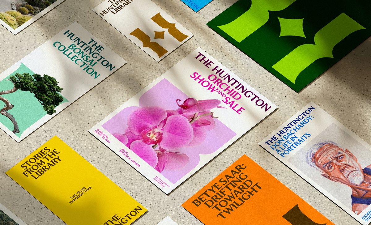 brandarchivexyz's tweet image. The Huntington by Base Design, 2025
Now on Brand Archive: brandarchive.xyz

#logos #branding #typography #posters #brandarchive