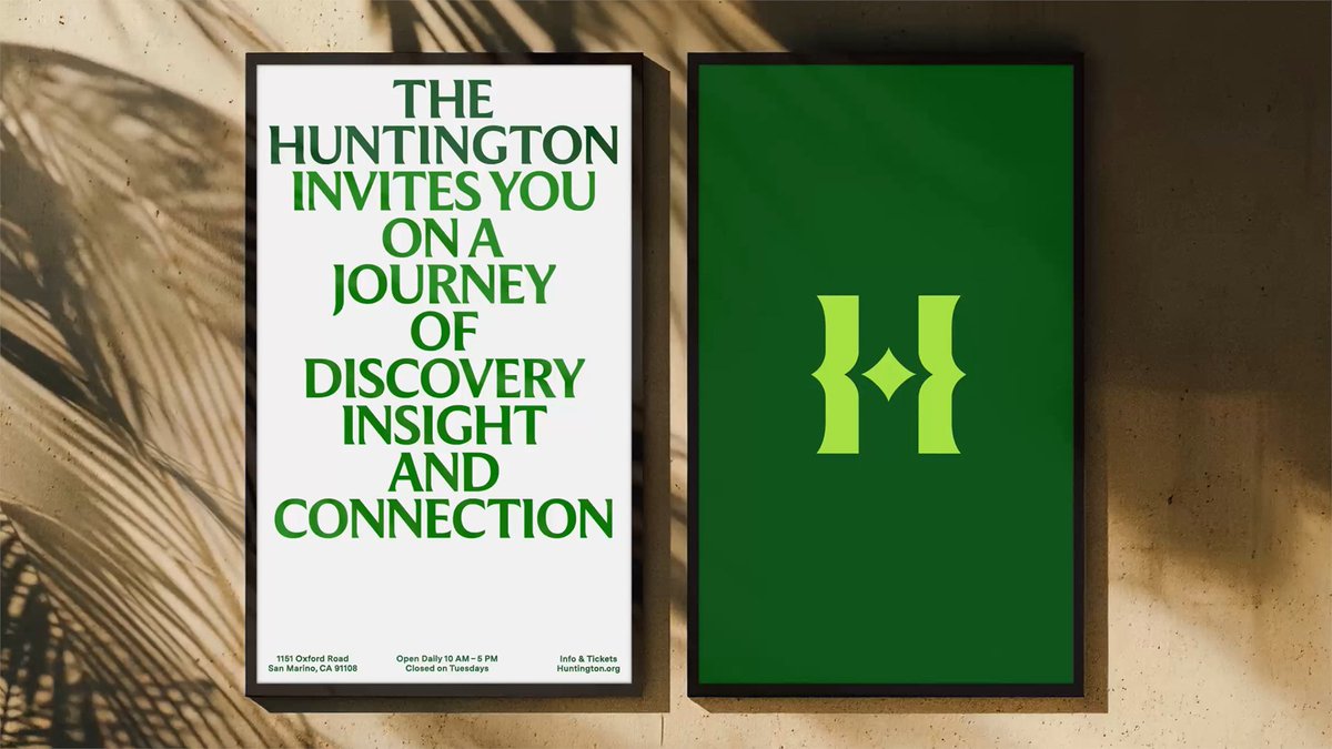 brandarchivexyz's tweet image. The Huntington by Base Design, 2025
Now on Brand Archive: brandarchive.xyz

#logos #branding #typography #posters #brandarchive