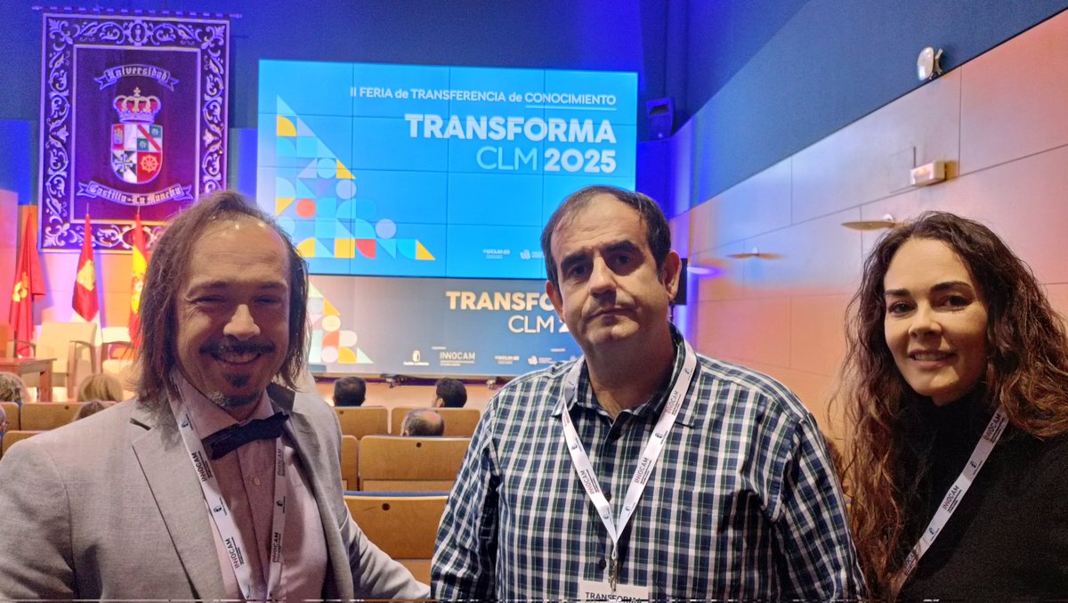 El Observatorio de Intangibles y Calidad de Vida 🍀ℹ️©️💛 servicio de estudios del Grupo de Investigación en Capital Intelectual (ICRG) se encuentra en la II Feria #TransformaCLM2025 Cuenca, mostrando a la sociedad sus estudios socioeconómicos  <a href="/uclm_es/">Universidad de Castilla-La Mancha</a> <a href="/Agencia_INNOCAM/">Agencia de Investigación e Innovación CLM</a>