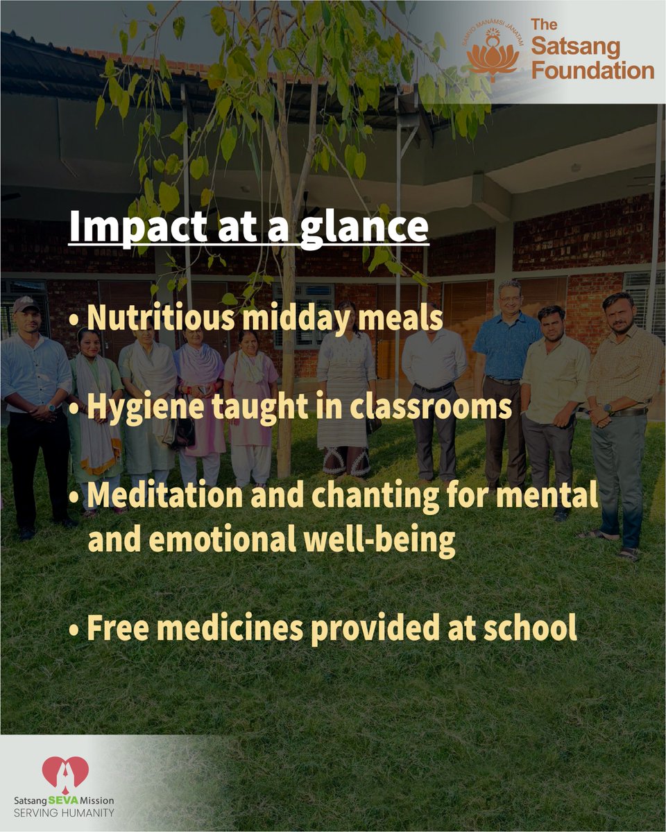 SatsangTweets's tweet image. Help us empower #FirstGenLearners from #marginalized #communities.
Every contribution supports #FreeEducation #meals &amp;amp; #healthcare. Please click:
app.satsang-foundation.org/donation/campa…
or
give.do/fundraisers/he…
For more details, write to connect@satsang-foundation.org.