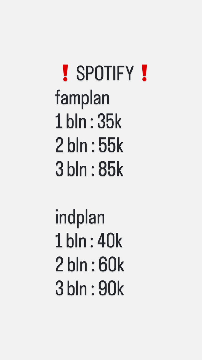 lost_founddd's tweet image. Guysss akuu masiii selaluu opeen yaaa😫
Yukkk yg mau netflix,spotify,canva, dll akuuu rediii semuaa 

📲 WA: wa.me/6285893480499
🔗 Testimoni: drive.google.com/drive/folders/…

 #zonauang️ #zonajajan #zonaBU