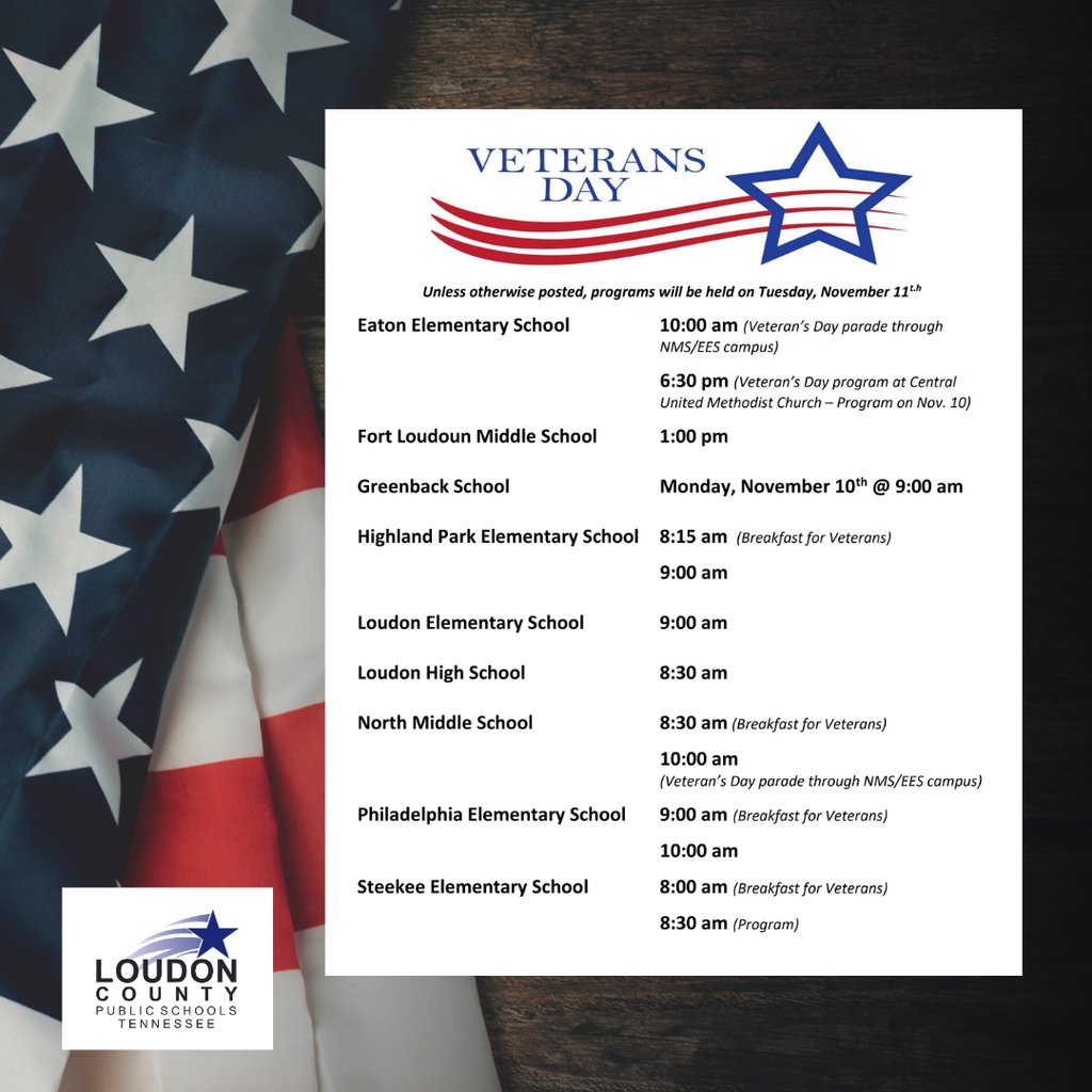 Join us as we celebrate and honor the brave men and women who have served our country. Each school in our district will host special Veterans Day events to express our gratitude and teach students the importance of service and sacrifice.