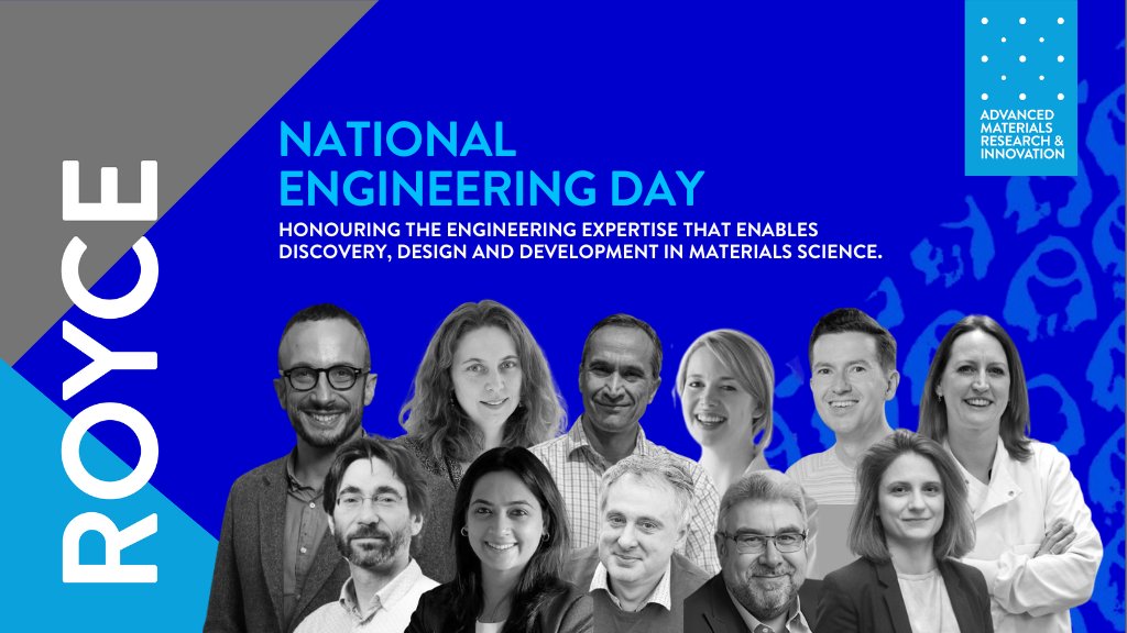 RoyceImperial's tweet image. ⚙️ Engineering underpins every breakthrough in materials science.

Today, we acknowledge the engineers whose expertise and dedication continue to advance the field of materials research.

#RoyceAtImperial #EngineeringDay #MaterialsEngineering #MaterialsResearch #Innovation