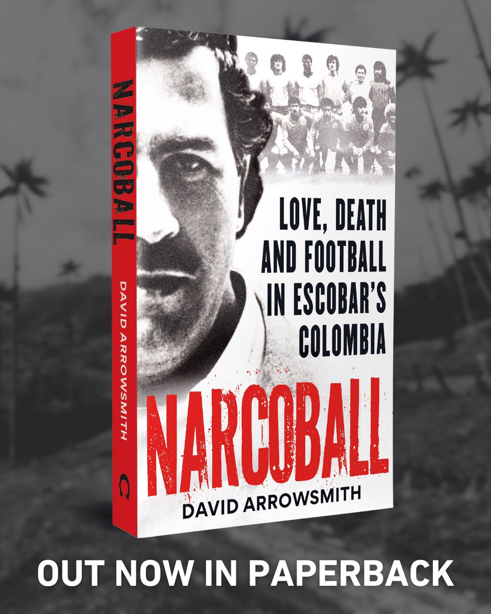 So Luis Díaz had an eventful evening last night in Paris, his two goals helping Bayern to a CL win over PSG despite his red card right on half time. Lucho features in my book Narcoball : Love, Death &amp; Football in Escobar’s Colombia. Love football? Check it out.

♥️☠️⚽️🇨🇴