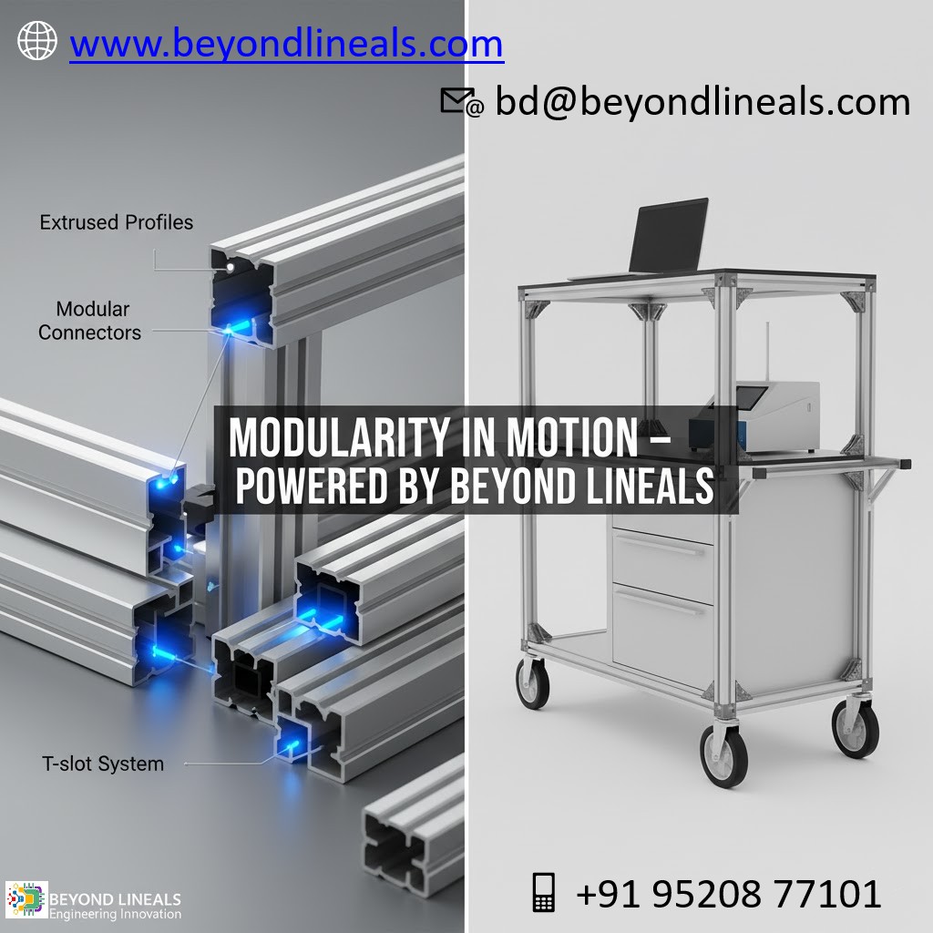 #Aluminum Extruded Equipment Racks form backbone of mobile laboratory setups, designed for maximum space utilization, rigidity &amp; easy assembly
Their modular structure provides flexibility for mounting instruments &amp; electrical components securely during transit &amp; field operation