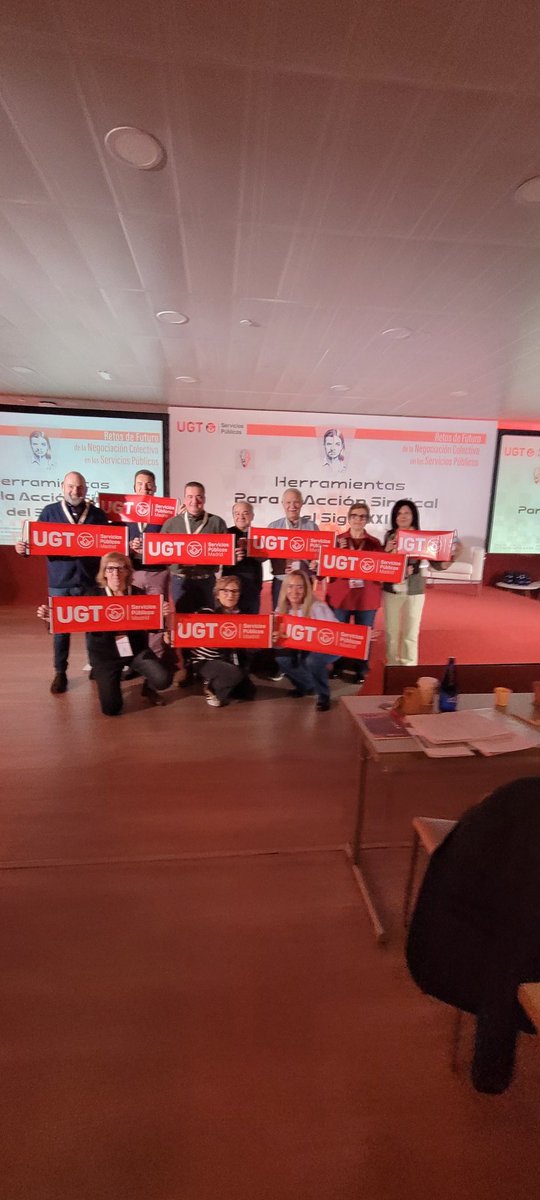 ugtspmadrid's tweet photo. UGT Servicios Públicos de Madrid participamos en las jornadas Retos de futuro de la Negociación Colectiva en los Servicios Públicos que organiza @UGT_SP https://t.co/89Vv8jYEsC