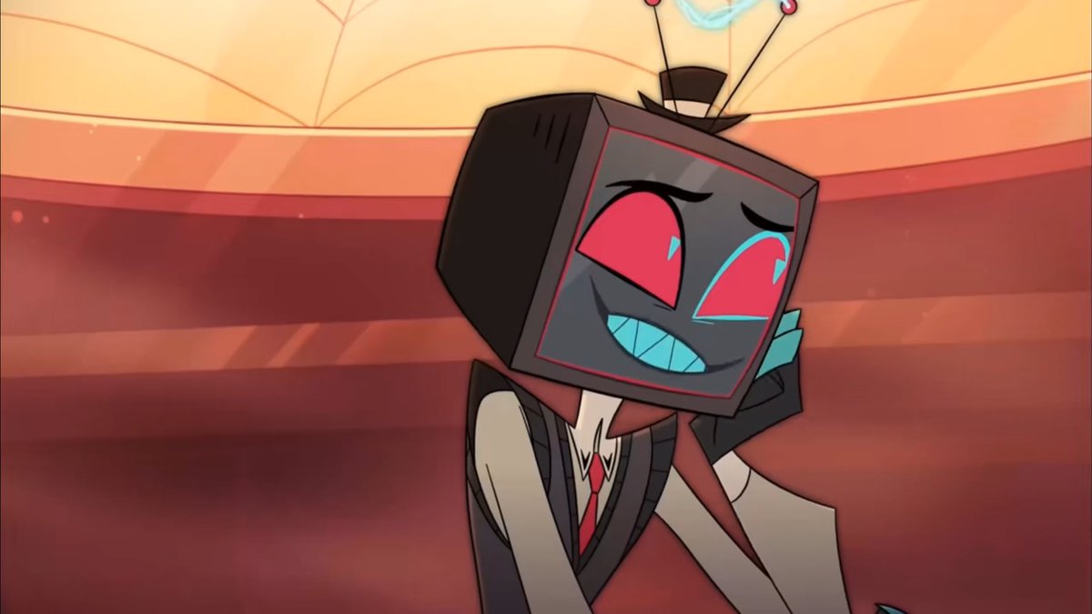 alastor had that man blushing and swooning and giggling and twirling his hair and kicking his feet bruh i can’t believe this