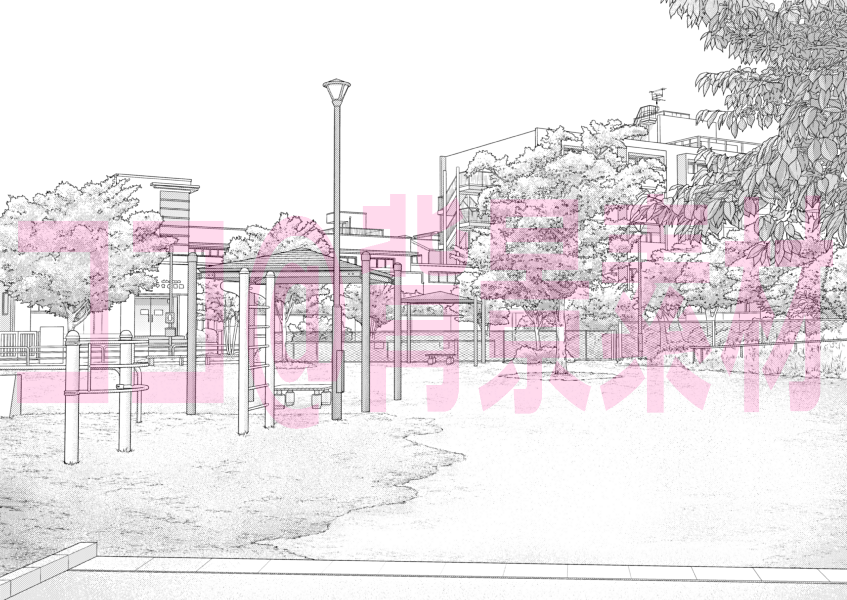 coco_haikei's tweet photo. 住宅街にある公園の背景を作成しました！
全体的に薄めな仕上げです。ベクターなので線編集可能です。後ろの建物の線画はオンオフができます。
GOLD/CLIPPY可です。よろしくお願いします～！

住宅街の公園 by ココ＠背景素材 https://t.co/shRZX9yxfT #clipstudio https://t.co/BfaSyLa3cb