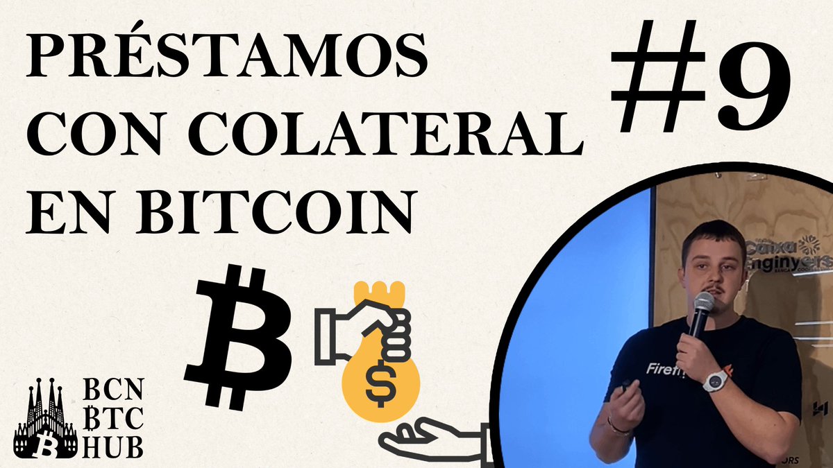 bcnbtchub's tweet image. Ya hemos subido el vídeo del anterior meet up‼️

Préstamos en Bitcoin: Obtén Liquidez Sin Vender