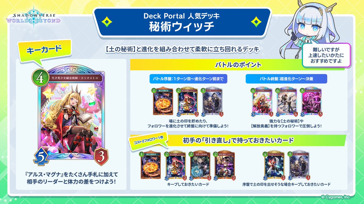 Deck Portal人気デッキ紹介🔰 ＼ 本日更新された人気デッキの特徴と