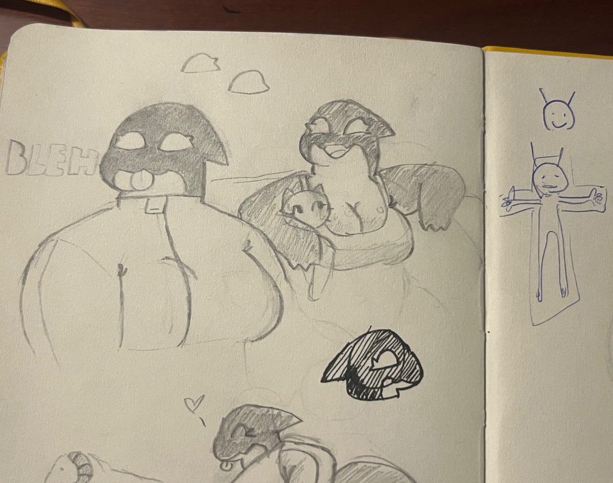 This is all I drew today. Fuck you.