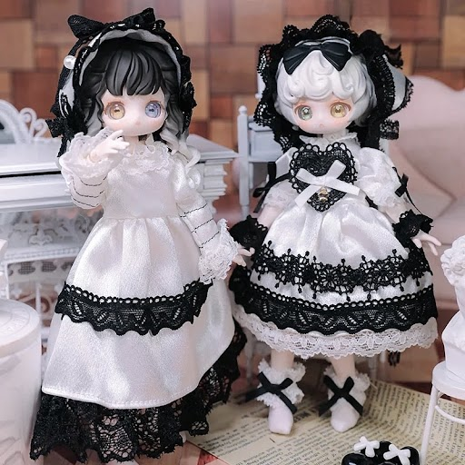 * antique doll ❀ 水色サマーニットの ミニョネットちゃん Favop.＠新宿マルイアネックス on X