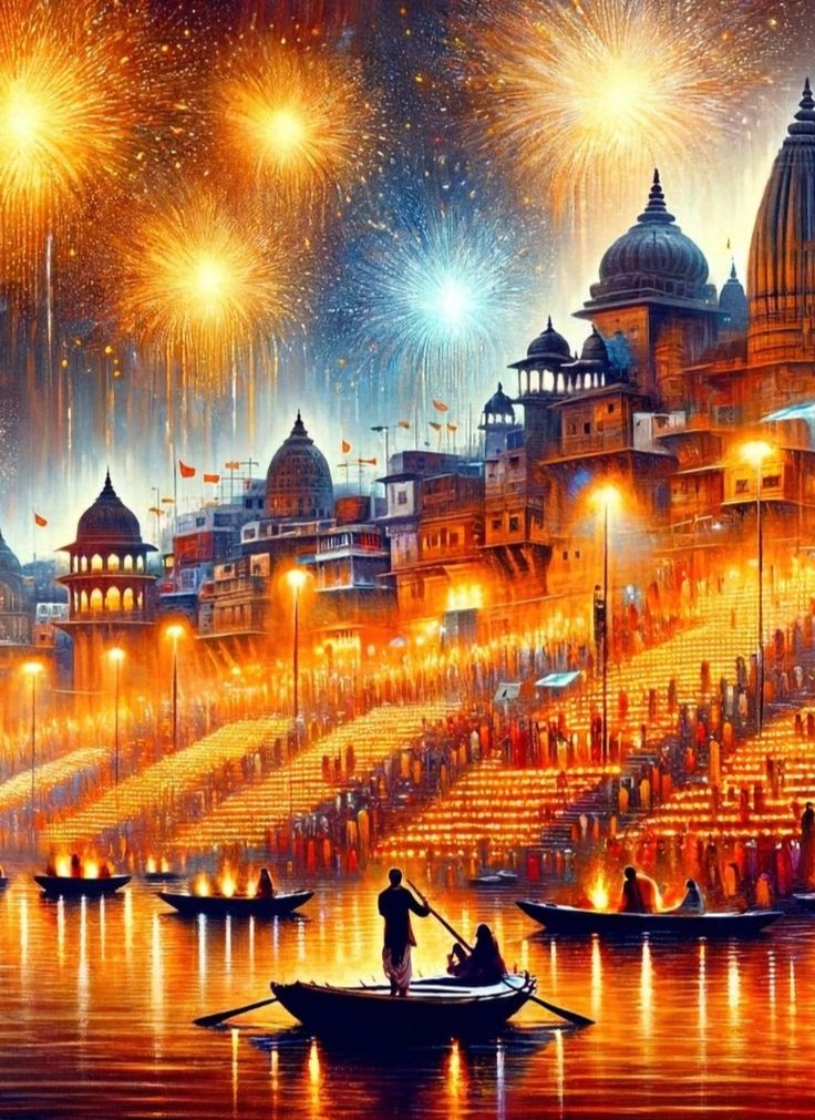 न कार्तिकसमो मासो न कृतेन समं युगम्
न वेद सदृशं शास्त्रं न तीर्थ गंगा समम्

पावन प्रकाश पर्व "कार्तिक पूर्णिमा " 🐚
देव दीपावली 🪔🪔काशी 🔱

हर हर महादेव शंभो त्रिपुरारी ॐ 
हरे श्री विष्णु हरे~हर  हर गंगे 🚩

#GuruNanakJayanti 🙏🏻
शुभ #देव_दीपावली #KartikPurnima #DevDeepawali 🪔🪔