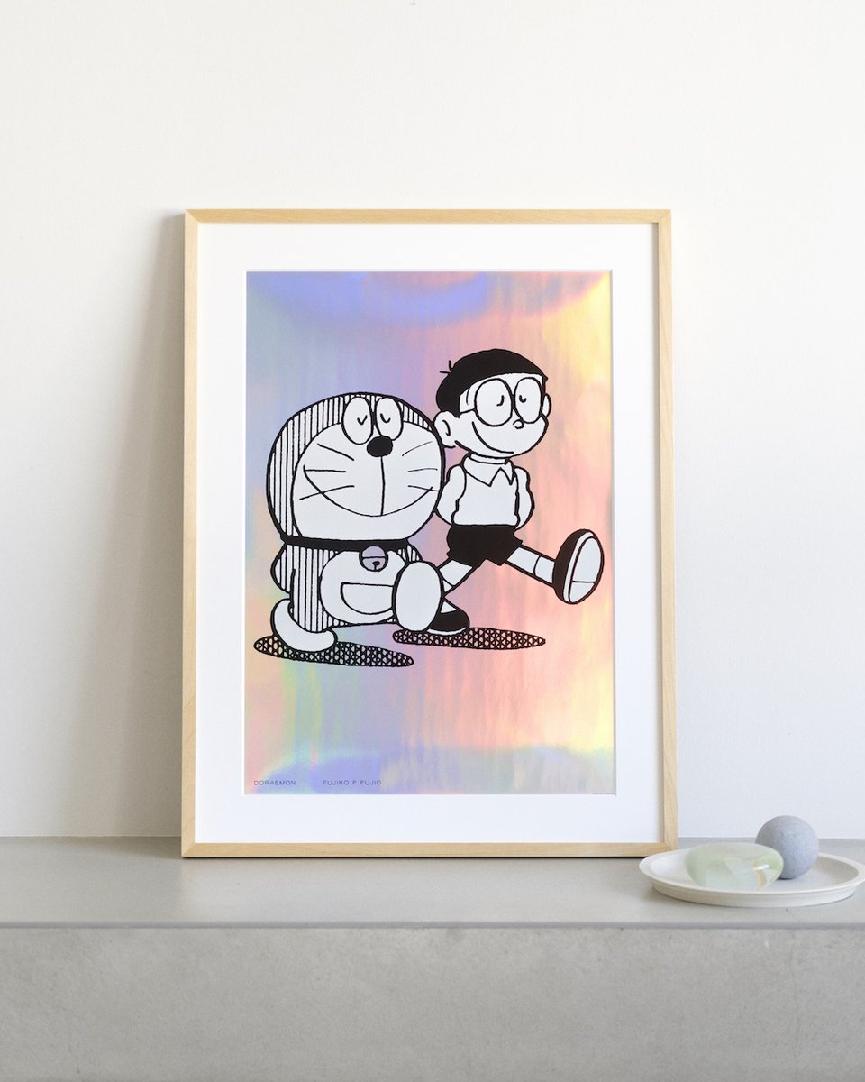 重版決定！】 9/3発売の『ドラえもん たのしいポスターコレクション