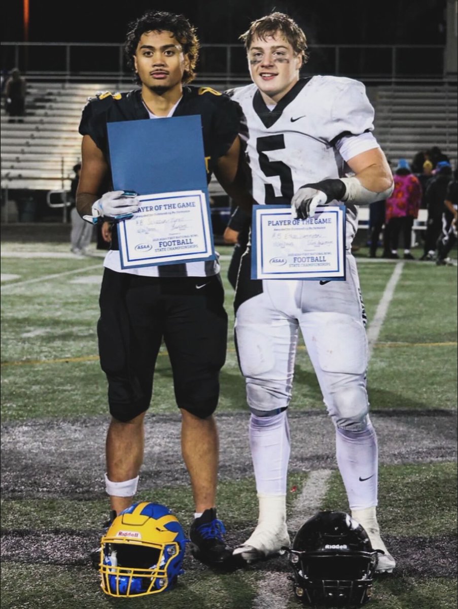 TyrellSalvation's tweet photo. Blessed to win MVP of the state game! 
#AGTG 
@BrandonHuffman @GabriellDTaylor @OTSSportsLLC https://t.co/FA4HtWHisw