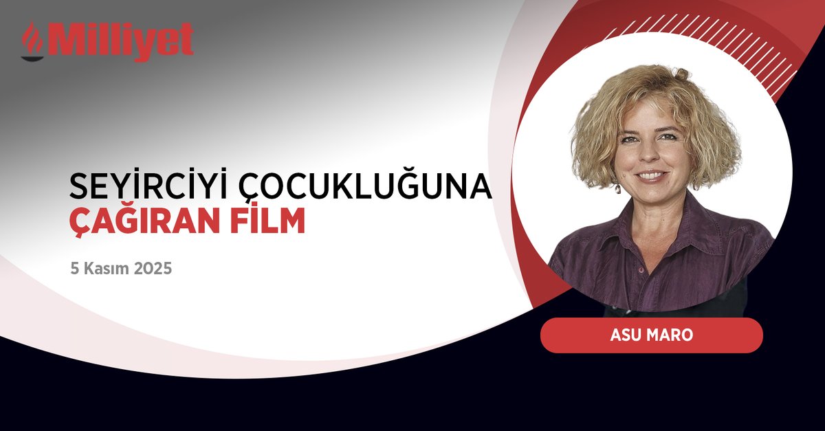 Seyirciyi çocukluğuna çağıran film | ✍️ <a href="/asumaro/">Asu Maro</a> yazdı...

milliyet.com.tr/yazarlar/asu-m…