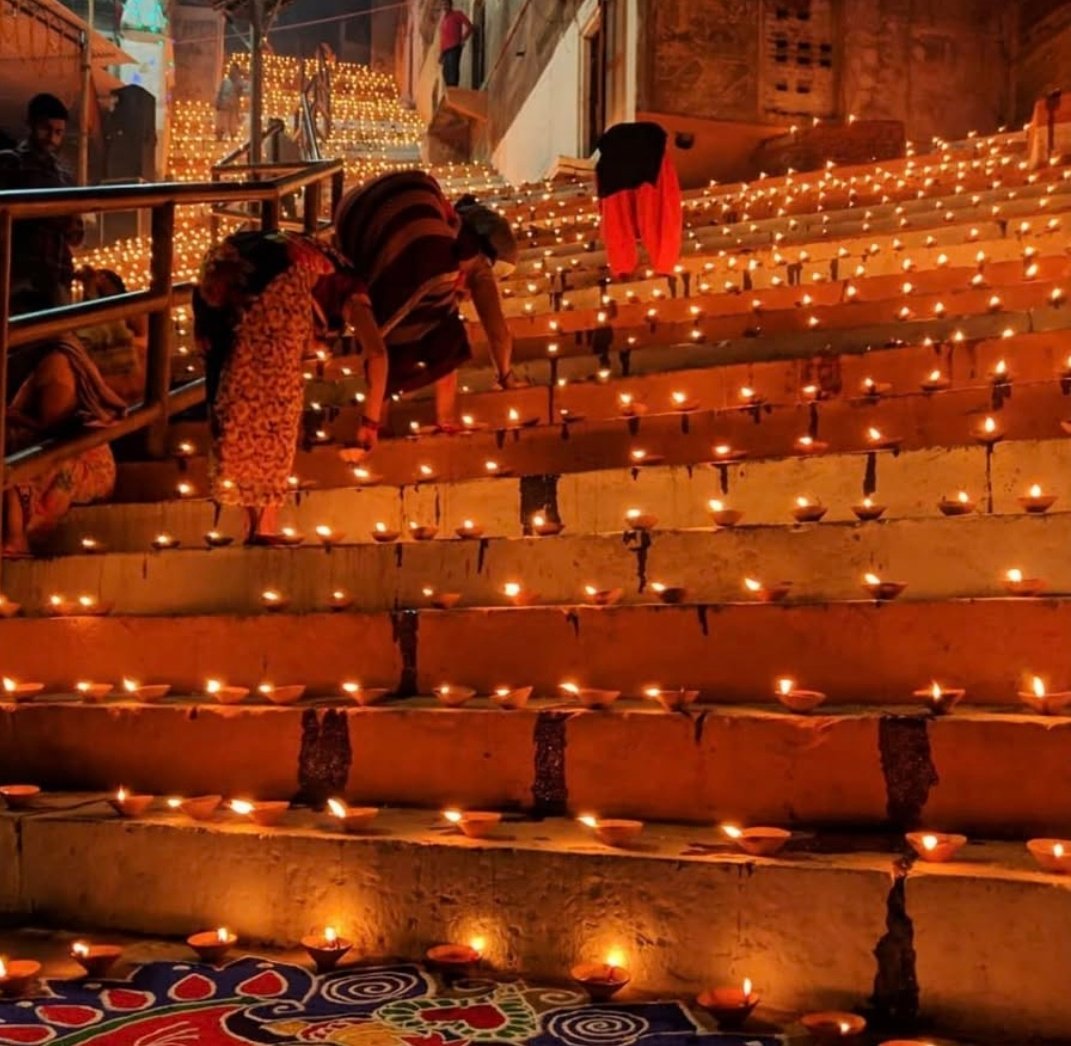 Banaras Glows With More Than 15 Lakh Diyas: Dev Deepawali Lights Up At Ganga Ghats
