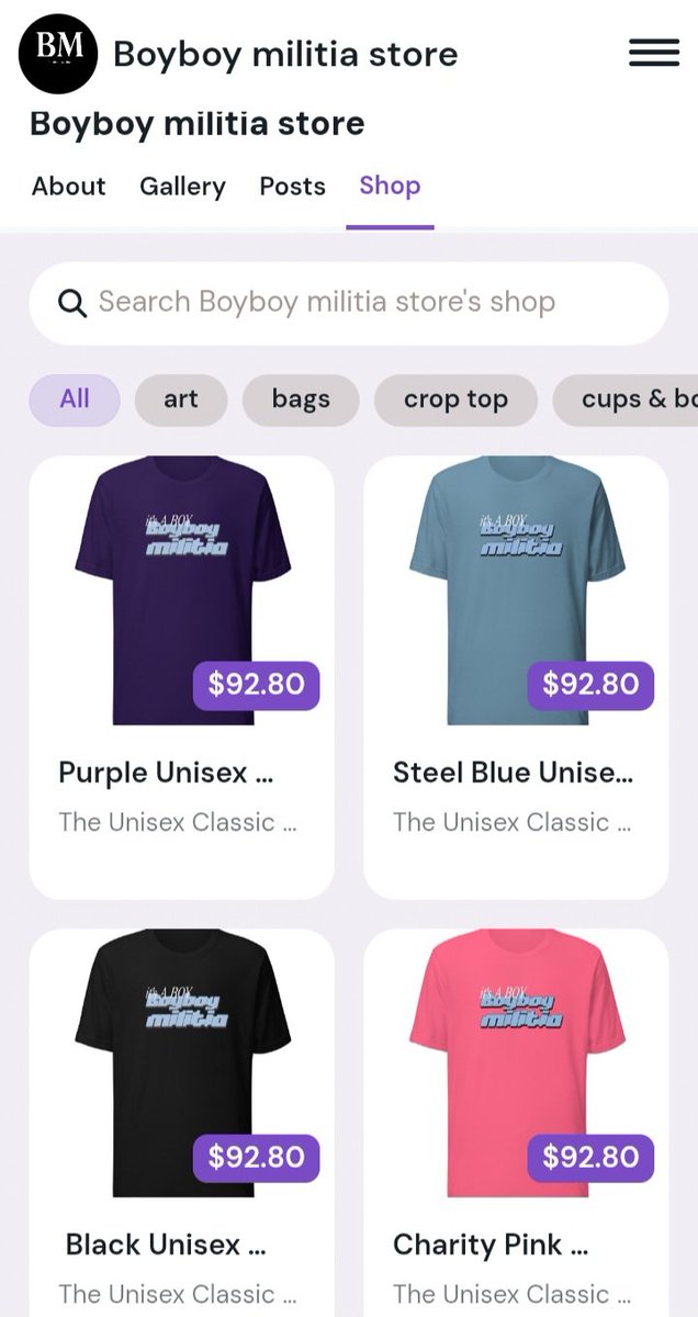 Celebrate the big reveal in style! 💫
BoyBoy Militia “It’s a Boy” T-shirt — bold, comfy, and perfect for the moment that changes everything. 👶💙

🛒 Shop now ⬇: ko-fi.com/boyboymilitias…

#ItsABoy #GenderReveal #BoyBoyMilitia #BabyAnnouncement #CelebrateInStyle