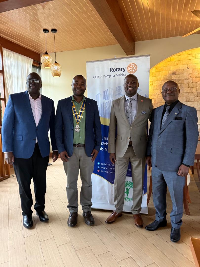 Did you know Uganda is the highest giving country to The Rotary Foundation (TRF) in Africa 2024/25?

Today we were honored 2 have PDG Ken Mugisha <a href="/DGKenMugisha/">PDG Ken Mugisha</a>-brains behind Rotary fight against Malaria &amp; TRF champion speaking to us about Why we should give to TRF
#RotaryEyamba