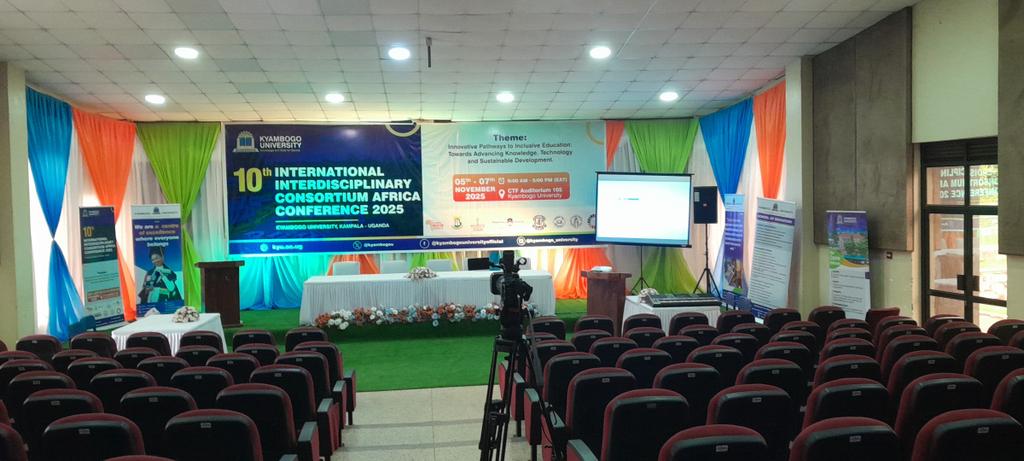 Today, we're excited to host the 10th Annual Conference of the Inter-University Consortium Africa, #KyuIICAconference25, which starts today and ends on Friday, November 7th, 2025.