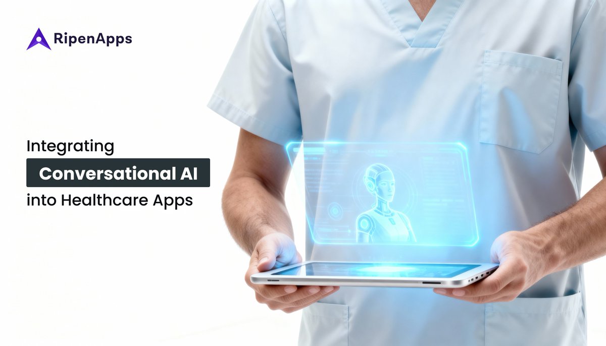 RipenAppsTech's tweet image. Still relying on manual patient support? It’s costing your business more than you think.

Learn how conversational AI technology in healthcare is turning everyday communication into a growth advantage for enterprises.

bit.ly/4optIO5

#AIinHealthcareApps #AIIntegration