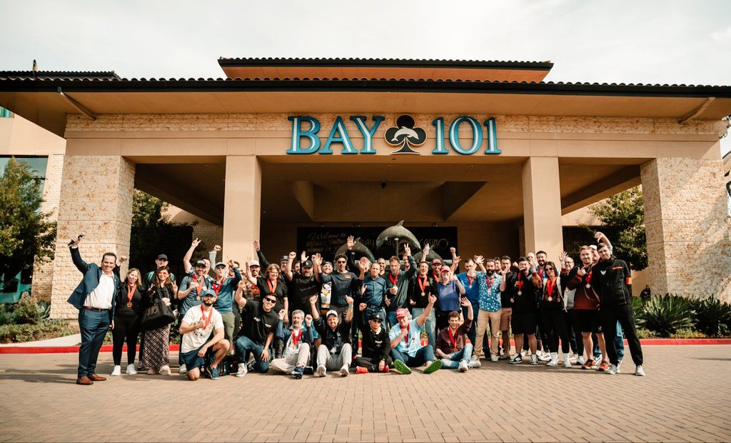 Many <a href="/WPT/">World Poker Tour</a> Champions, <a href="/WPT/">World Poker Tour</a> Players of the Year, multiple <a href="/WSOP/">WSOP - World Series of Poker</a> bracelet winners, very rough estimate $300,000,000 combined Hendon earnings. As the <a href="/ClubWPT/">ClubWPT</a> Ambassador on a Sun Run 🌞🏃‍♂️, I'm incredibly lucky to be featured with the <a href="/Bay101Casino/">Bay101 Casino</a> Shooting Stars 🌠 1 of 2