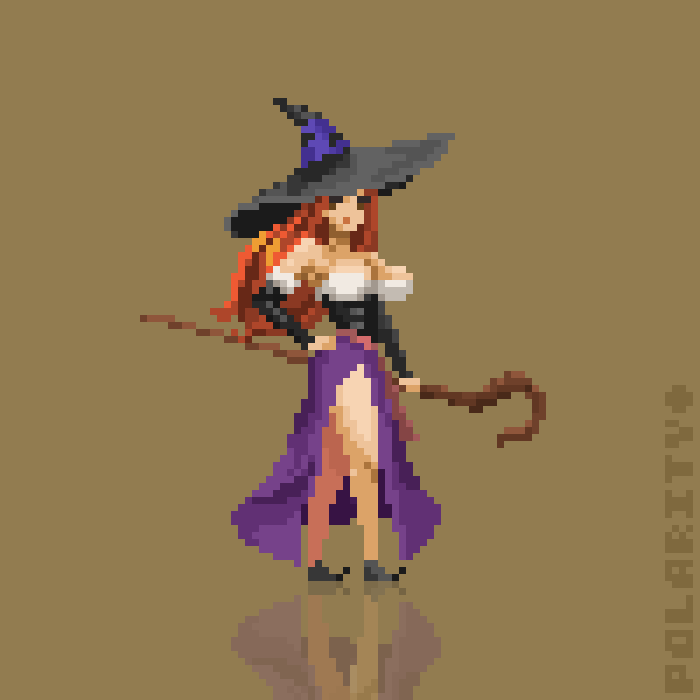 A little more practice #dragonscrown #ドット絵 #pixelart