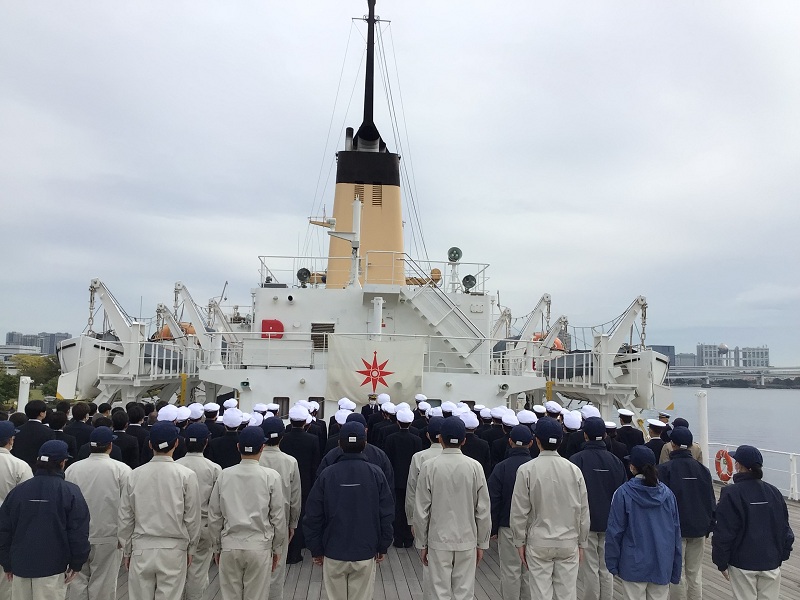 JMETS(航海訓練所) 正服 白詰襟 JMETS(航海訓練所) 正服 白詰襟 - メルカリ