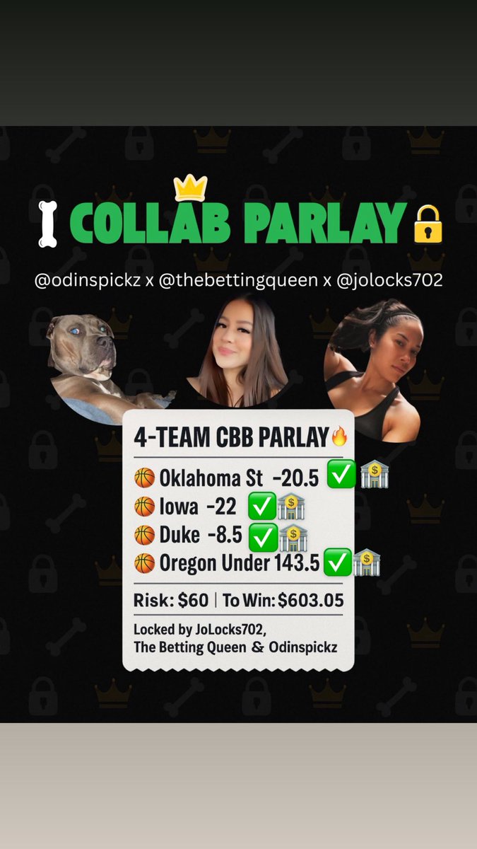 thebettingqueen tweet media