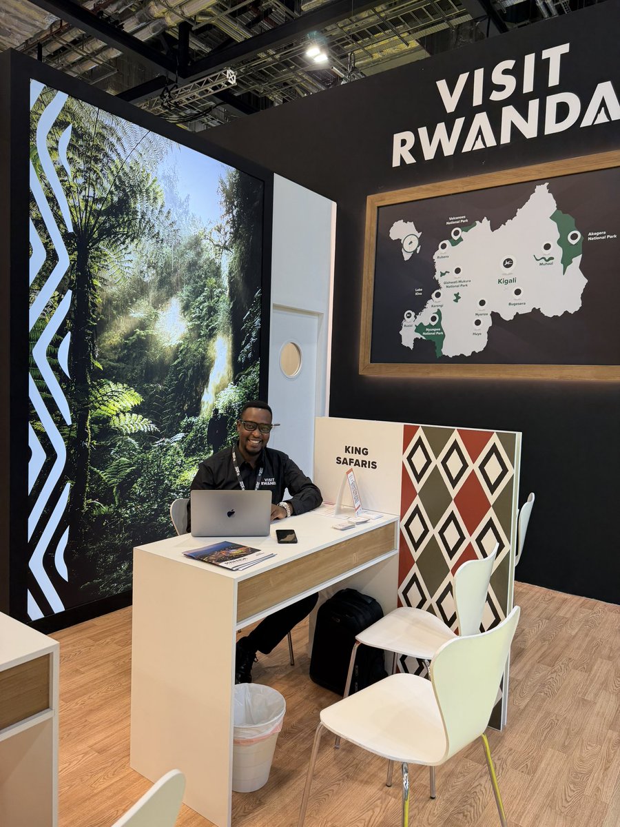 KingsSafaris's tweet photo. @KingsSafaris is showcasing Rwanda’s  unique tourism attractions and experiences at the World Travel Market in London, UK, from November 4-6, 2025. Welcome to come and meet us on the stand. #VisitRwanda #RDB https://t.co/U7RNhUs5OW