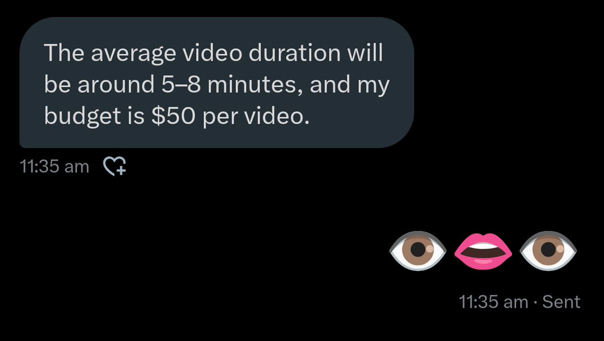 surajvisualz's tweet image. Bro really said $50 for an 8 minute edit without any hesitation 💀