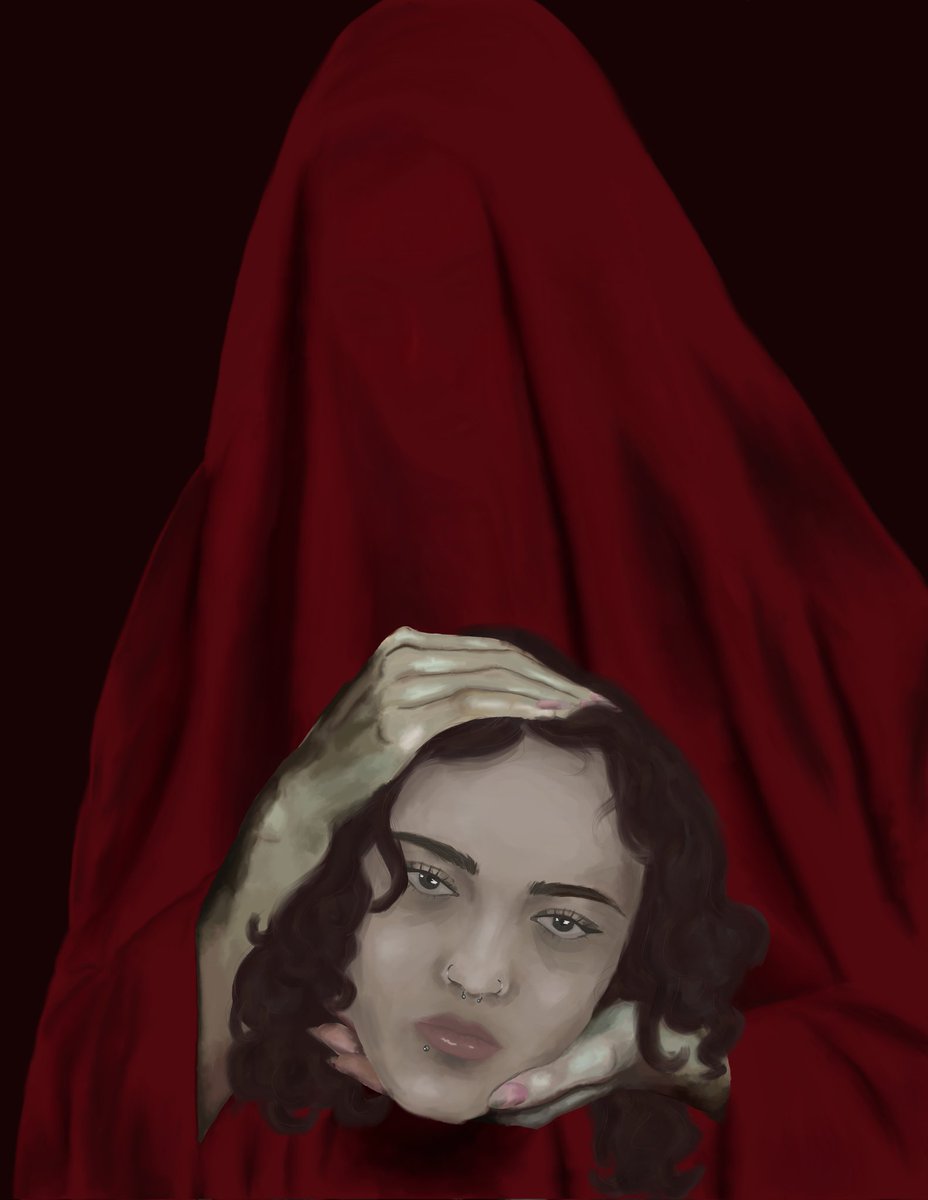 S0RENITY's tweet photo. Yall ever wanna draw yourself decapitated? No? Just me? Ok...
#art #digitalart #selfportrait https://t.co/WWX6E6nG6b