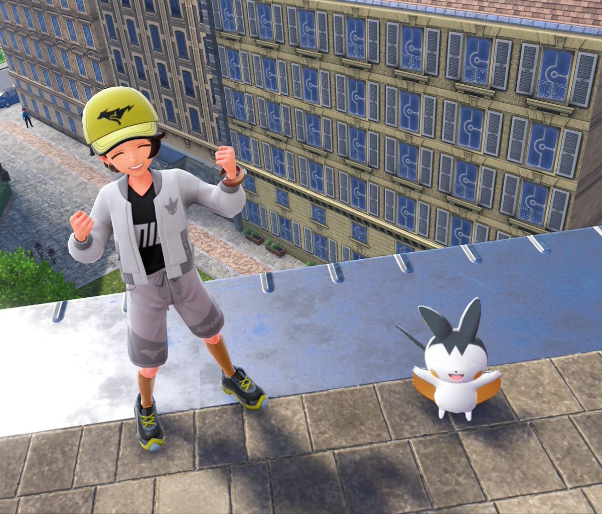 00mochi_mochi_'s tweet photo. めっっっちゃサボってごめんなさい！！
本日はエモンガ！スポーティーで子供らしいイメージと配色を重視してみました！
#ポケモンレジェンズZA 
#Pokemon 
#pokecode https://t.co/SzMWFSnSQz