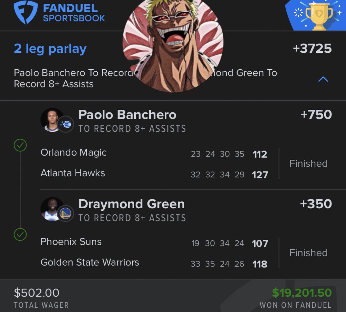 $500 TO SOMEONE WHO LIKES+RT Picking Winners in the AM💕🎸

$502➡️$19K🤑+3725✅ this isn’t even the only one I cashed 🤐 

GET ALL PLAYS—25% OFF LIMITED SPOTS⬇️
dubclub.win/r/p/pri-y5gwc/…