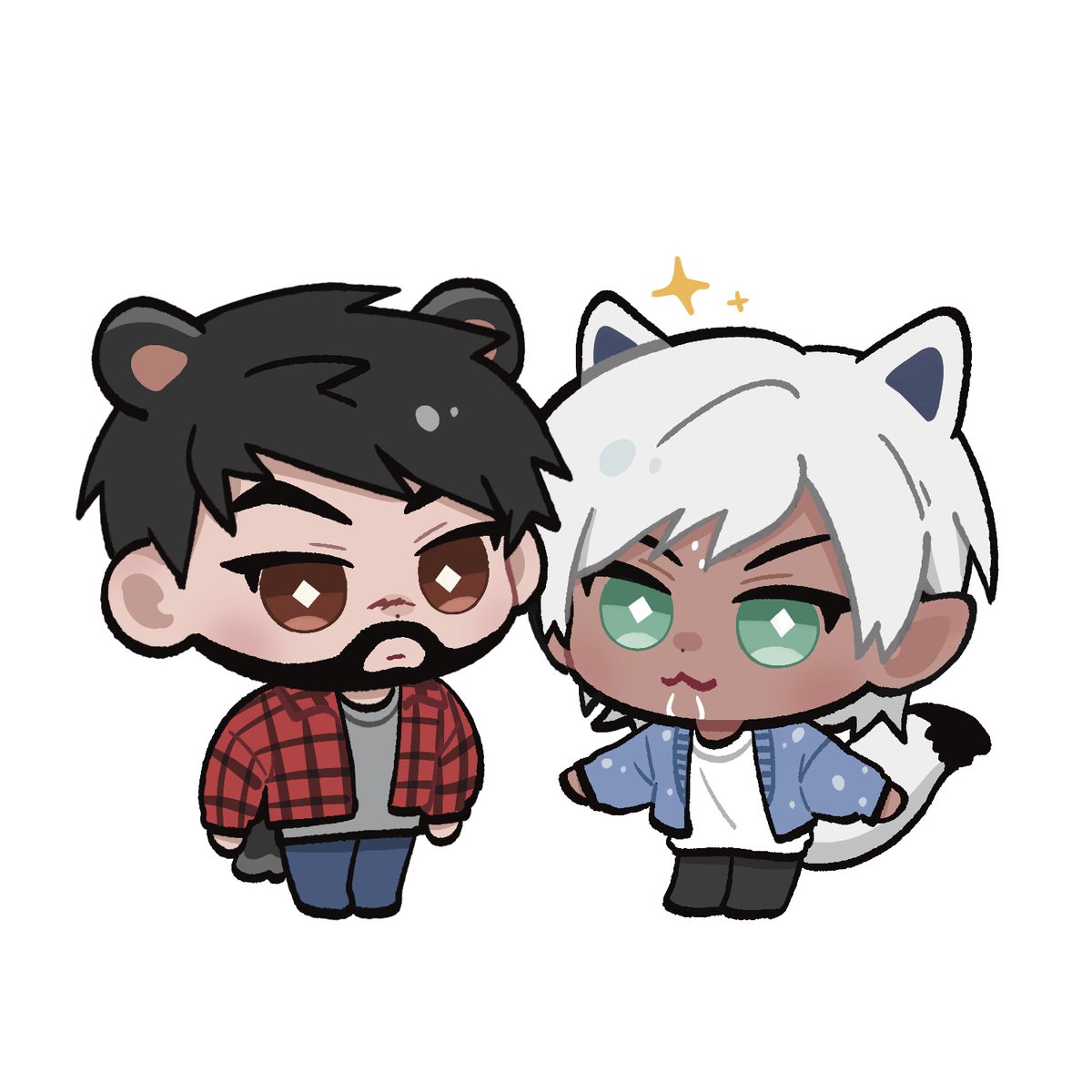 으하가하하핳학학 진짜 귀여운 호크펜 컴션(빰키님 @ BBAM_Key) 왔어요!!!!!!!!! 아 진짜 현대복 기깔나서 하 진짜 너무 좋음 ㅠ 뽀용! 하고 있는 펜리스 너무 귀여워 미치곘음 지금 함박웃음 짓는중 ㅜㅜㅜㅜㅠ