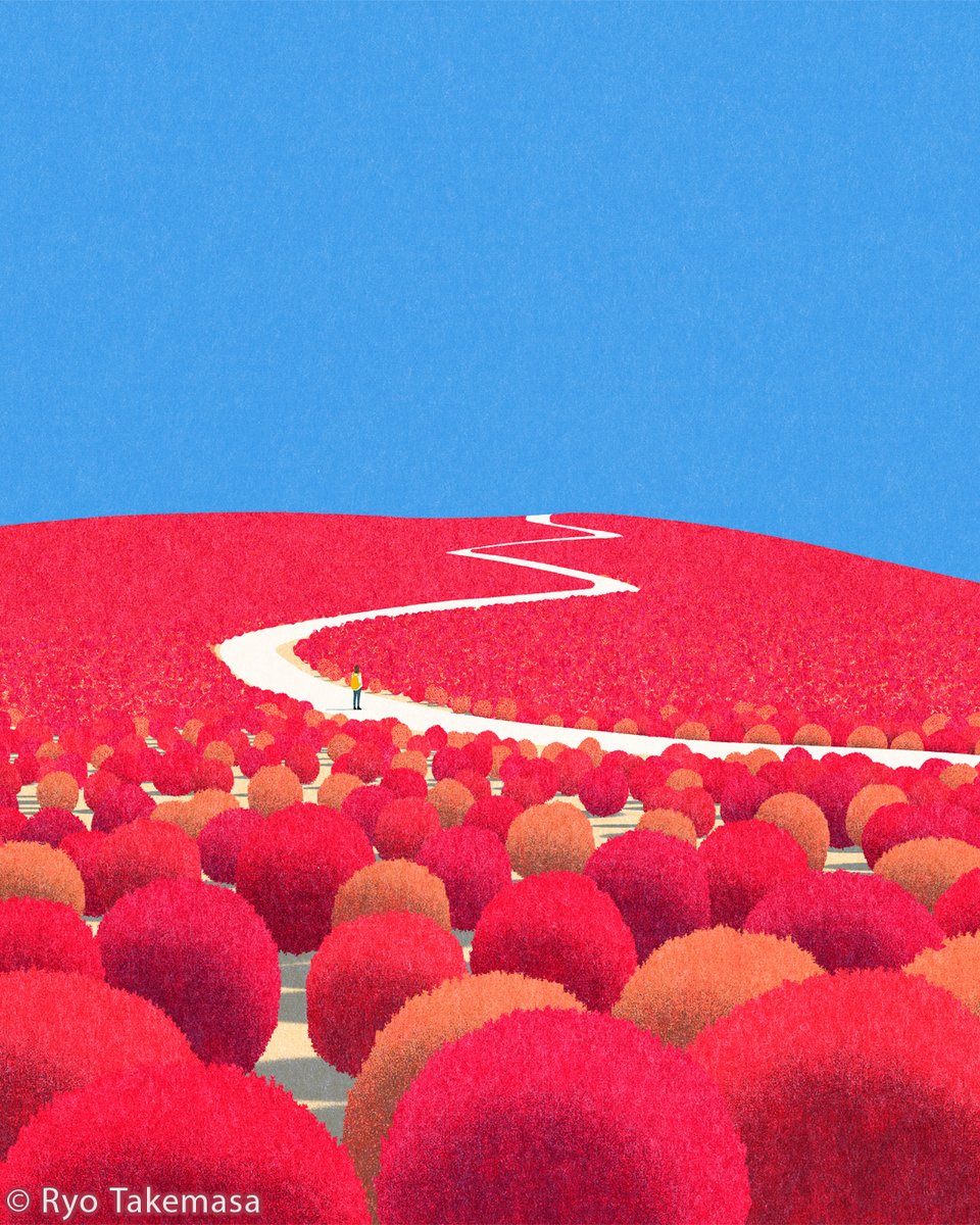 The Hill of Red Kochia (2025)
Art Print: inprnt.com/gallery/ryotak…