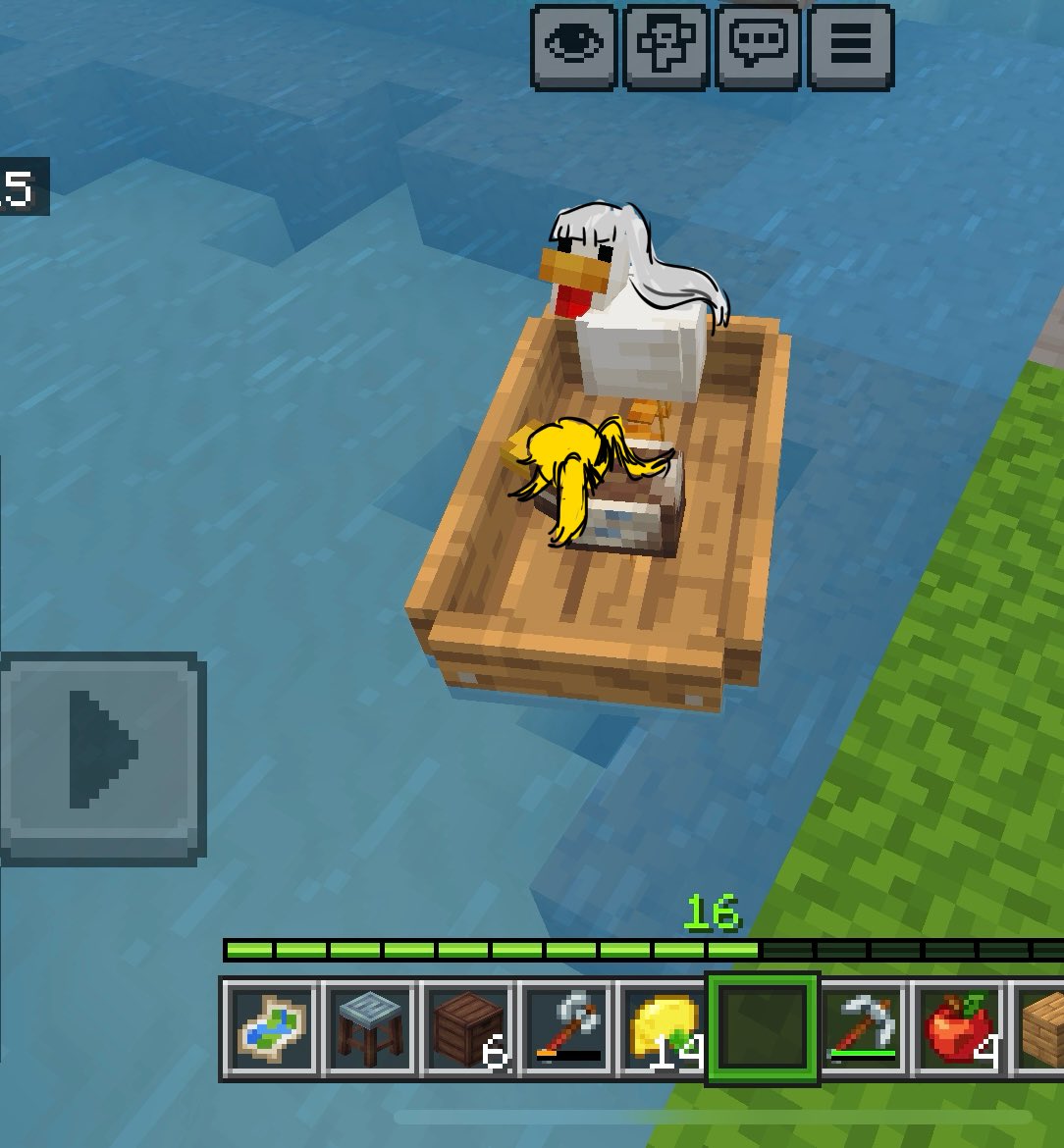 They’re on a boat date