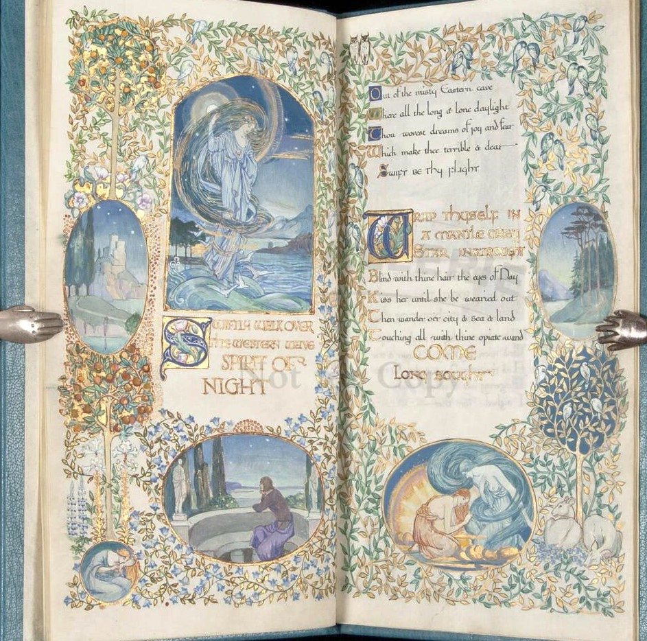 dreamyyarchive's tweet photo. jessie bayes ''to the night &amp; the cloud'' book pages (1914) https://t.co/73EPqadahW