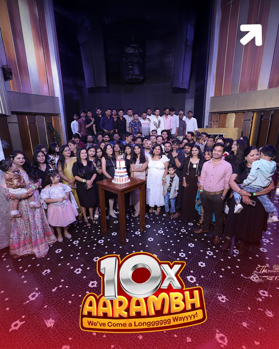 FluperOfficial's tweet image. A decade of dreams, a night to remember—celebrating milestones, laughter, and our unstoppable team spirit!

#Fluper #celebration #aarambh #10years #decade
