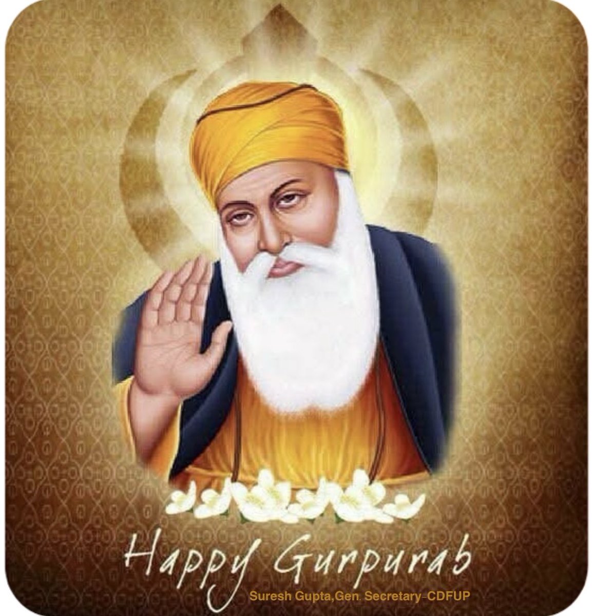 sureshgupta68's tweet image. On this sacred day, may the divine blessings of Guru Nanak Dev Ji fill your heart with eternal peace and joy. Happy Gurpurab! Satnam Waheguru ji 👏