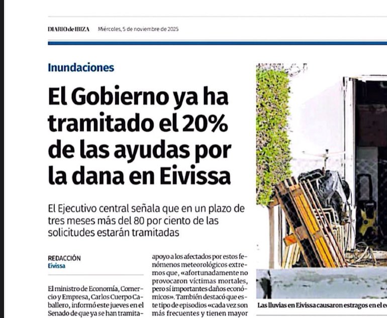 🚨Es una vergüenza

Los socialistas, #Sánchez y el senador colaboracionista de <a href="/EiFAlSenat/">Eivissa i Formentera al Senat</a> nos tratan de segunda división y nos mienten a la cara

El consorcio de compensación de seguros lo PAGAS TÚ con tus primas y NO es ninguna ayuda, te devuelven el dinero