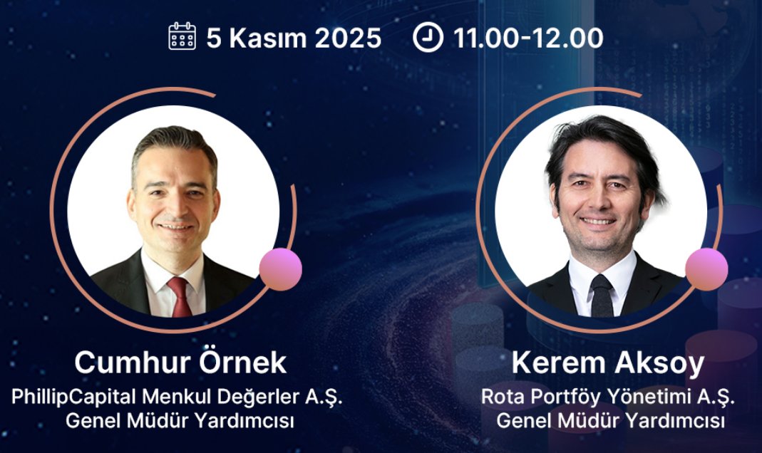 9. Türkiye Sermaye Piyasaları Kongresi, “Etkileşim: (Dinamikler, Fırsatlar, Gelecek)” temasıyla hız kesmeden devam ediyor.

Bugün 11.00-12.00 saatleri arasında Hezarfen Salonu'nda Kerem Aksoy ile “Yeni Nesil Yatırımcıyı Anlamak: Sermaye Piyasasında Davranış ve Strateji Dönüşümü”