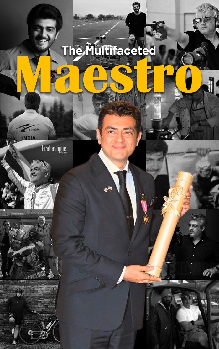 prakashpins's tweet image. The Multifaceted Maestro #PadmaBhushanAjithkumar

#Ajithkumar