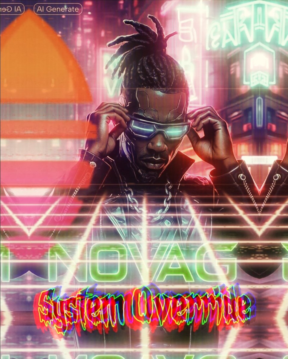 crypto420kt's tweet image. Meet Nova G Ai straight out of @ChatGPTapp matrix mainframe to rewriting the system.

The world premier of #systemoverride

NOW OUT ON YOUTUBE – 

youtube.com/shorts/CeFc676…

#cybermusic #ai #matrix