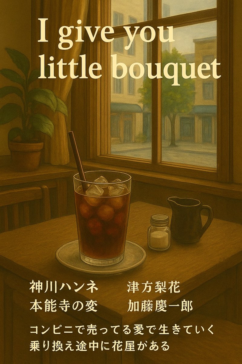 TalkTalknaru's tweet photo. ⚙️カラクリ無法地帯📷
Little bouquet 演目紹介  

④I give you little bouquet

出演 
津方梨花
神川ハンネ
本能寺の変
加藤慶一郎 https://t.co/DmJWSd7oIB