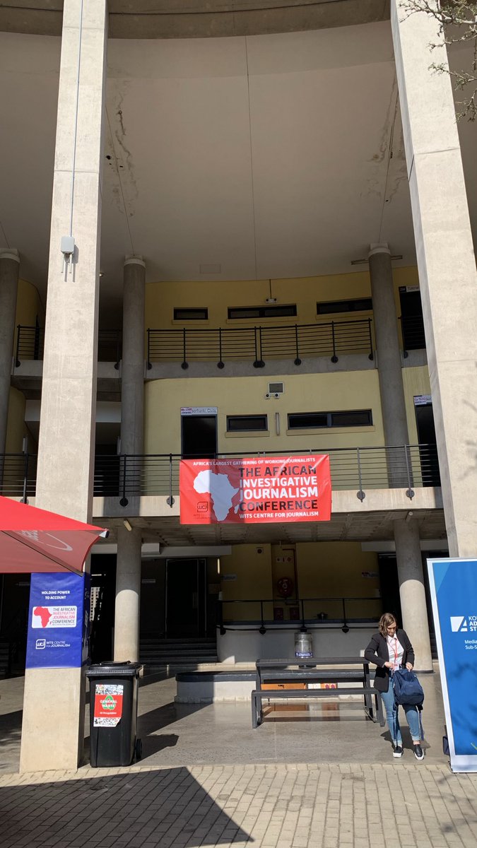 SechabaMoleteee's tweet photo. It’s that time of year! The 2025 instalment of The African Investigative Journalism Conference is officially underway. The future of journalism is as bright as the African sun!☀️

#Journalism #AIJC #FreedomOfSpeech #wits #Africa #Johannesburg https://t.co/1A2jDU74o1