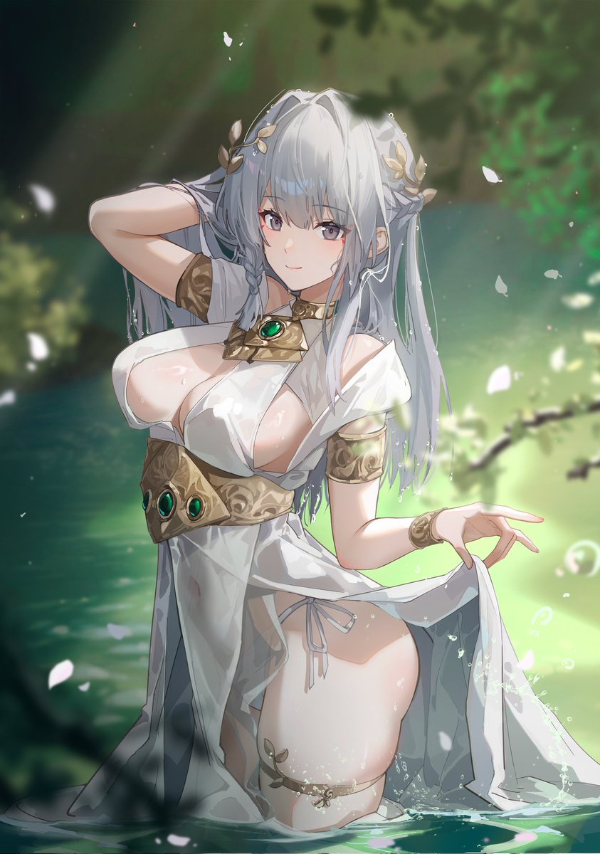 MaLEFiCx777's tweet photo. [Happy Birthday, My Chenxing ✨]
The forest, the lake, the sunlight — everything shines brighter because of you.
You’re not just a lake goddess… you’re the light that makes my whole world shimmer.
Happy Birthday, my shining star~ 💫

#ceruleangetaway #Snowbreak https://t.co/sx0wCD4wW6