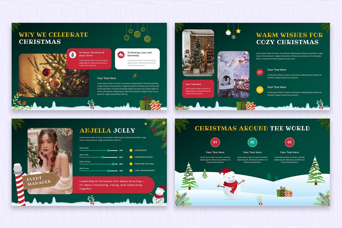 Slide_Stack's tweet image. Make your holiday presentations professional and engaging with the Hello Christmas Presentation Template. 

👉 Download: slidestack.com/templates/hell…

#AngelinaJolie #megafox #PriyankaChopra #annahathw